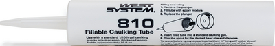 WEST SYSTEMS 8102 FILLABLE CAULKING TUBES (2/PK)